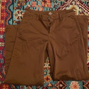 Wide Leg(ish) Brown Pants